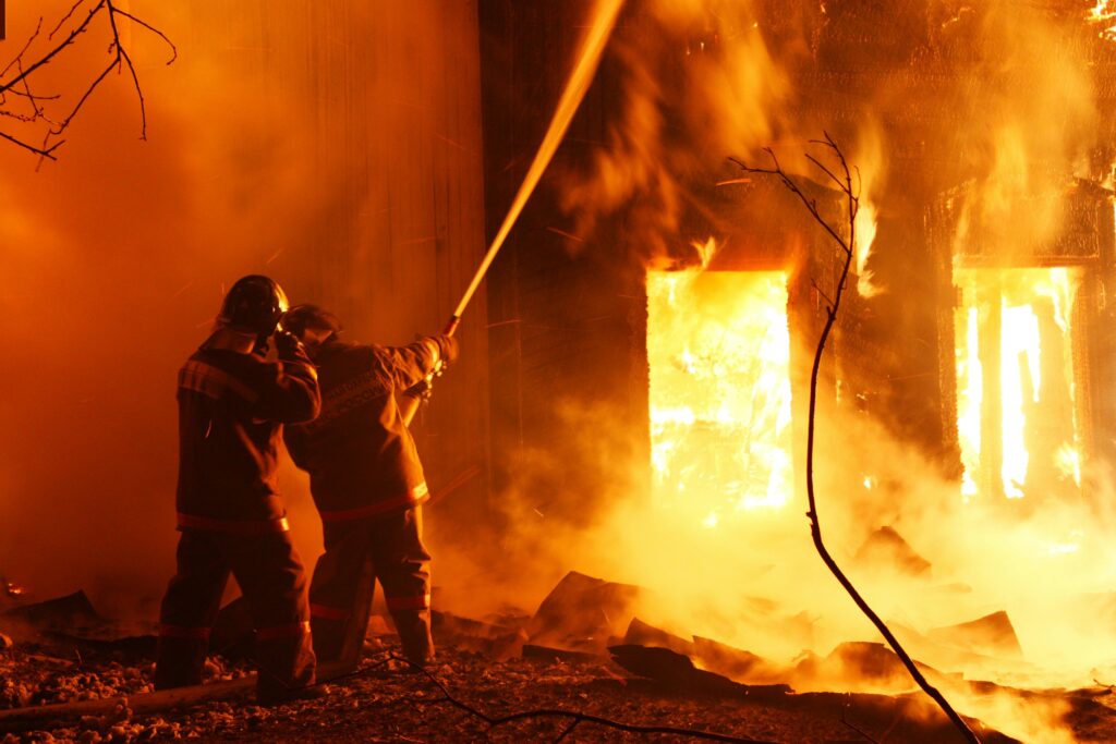 los angeles fire fighters